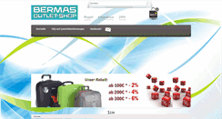 Desktop Screenshot of koffer-shop.de