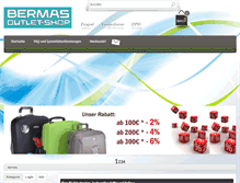 Tablet Screenshot of koffer-shop.de